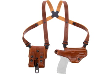 Image of Galco Miami Classic Shoulder System, SIG-Sauer M17, SIG-Sauer M17 w/ROMEO 1, SIG-Sauer M17 w/wo red dot, Right, Tan, MC874R