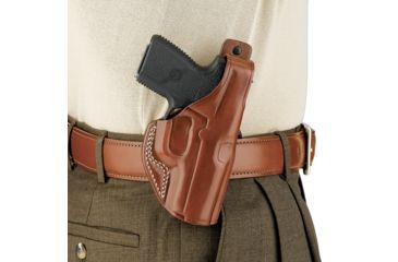 Image of Galco Professional Law Enforcement Paddle Holster, Right Hand, Tan - S&amp;W J Fr 36 2in PLE160