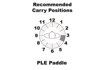 Image of Galco Professional Law Enforcement Paddle Holster, Right Hand, Tan - S&amp;W J Fr 36 2in PLE160