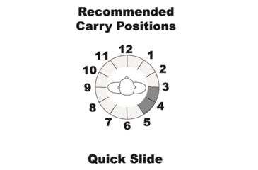 Image of Galco Quick Slide Concealment Holsters QS228B