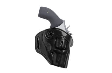 Image of Galco Revenger Belt Holster, Smith &amp; Wesson K Frame M19 2 1/2in, Smith &amp; Wesson K Frame M66 2 1/2in, Right Hand, Black, REV112B