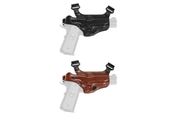 Image of Galco S3H Shoulder Holster Component for Walther PPK, Leather, Black, Tan