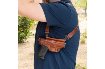 Image of Galco S3H Shoulder Holster Component, SIG-SAUER P365, Right, Tan, 894R