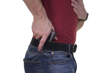 Image of Galco Scout 3.0 IWB, Gen 2, Sig-Sauer P225 /P6, Ambidextrous, Rough Out Premium Steerhide Finish, Black, S2-250B