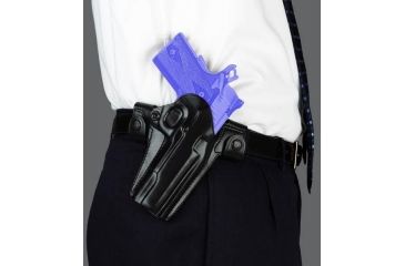 Image of Galco Side Snap Scabbard Left Hand - Black SSS287B