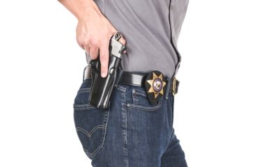 Image of Galco Speed Master 2.0 Paddle Belt Holster Colt Agent Revolver, Colt Cobra 2, Right Hand, Plain Finish, Black, SM2-118B