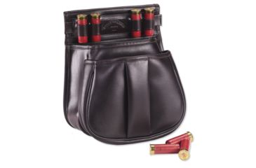 Image of Galco Sporting Clays Shell Pouch Leather - 50 CT, Dark Havana SL1044DH