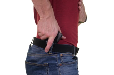 Image of Galco Tuck-N-Go In the Pant Holster, Ambidextrous, Leather, M&amp;P Shield, 9EZ,  Black, TUC834B