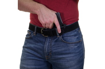 Image of Galco Tuck-N-Go In the Pant Holster, Ambidextrous, Leather, M&amp;P Shield, 9EZ,  Black, TUC834B