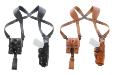 Image of Galco Vertical Holster System Vhs 4.0, Black, Tan