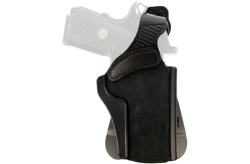 Image of Galco Wraith 2 Belt/Paddle Holster, Colt 3in 1911, Black, Left, W2-425RB