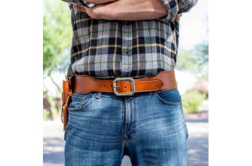 Image of Galco Wrangler Cartridge Belt, Tan, 34, W-WR45-34