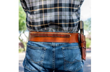 Image of Galco Wrangler Cartridge Belt, Tan, 34, W-WR45-34