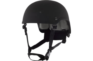 Image of Galvion Batlskin Viper P4 Helmet, High Cut, Viper Front Mount and Interlocking Long Rails Option, Large, Black, 4-0555-5111