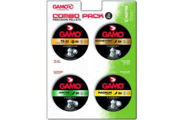 Image of Gamo .22 Caliber Assorted Pellets, 4 Types, 950 Combo Pack, 63209295554