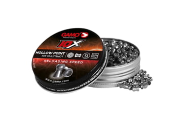 Image of Gamo Gamo 6322546BL54 Swarm 10X 177 Hollow Point 500 Per Tin, Lead, 6322546BL54