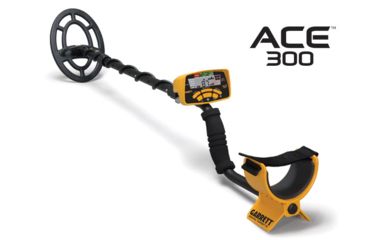 Image of Garrett Ace 300, 7x10 in, Black/Yellow, Medium 1141150