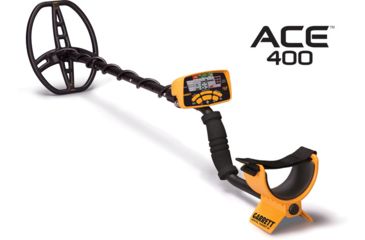 Image of Garrett Ace 400, 8.5x11 in, Black/Yellow, Medium 1141260