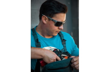Image of Gatorz Marauder Sunglasses, Gunmetal Cerakote, Smoke Polar w/ Black Logo, Gunmetal, GZ-12-111