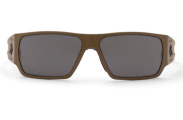 Image of Gatorz Specter Milspec Ballistic Glasses, Cerakote Tan Frame, Smoke w/Anti-Fog Lens, GZ-08-302