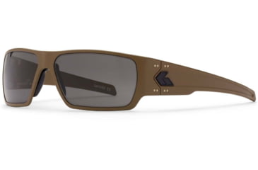 Image of Gatorz Specter Milspec Ballistic Glasses, Cerakote Tan Frame, Smoke w/Anti-Fog Lens, GZ-08-302