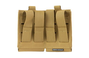 Image of Gbrs Group Gear GBRS Group Double Rifle Magazine Pouch - Bungee Retention, GEAR-DRMP-5.56-BR-CB