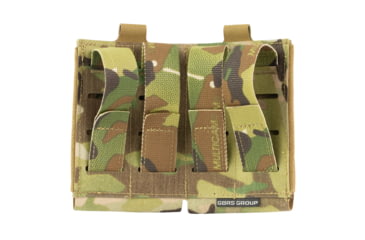 Image of Gbrs Group Gear GBRS Group Double Rifle Magazine Pouch - Bungee Retention, GEAR-DRMP-5.56-BR-MC
