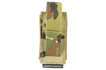 Image of Gbrs Group Gear GBRS Group Single Pistol Magazine Pouch - Bungee Retention, GEAR-SPMP-BR-MC