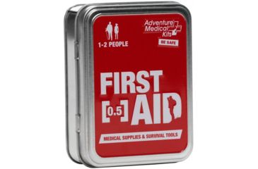 Image of Gear Aid Adventure First Aid 0.5 Tin-Red