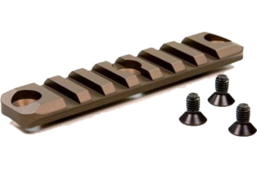 Image of Geissele 3-Hole HK Accessory Picatinny Rail, Sand, 02-212HKS