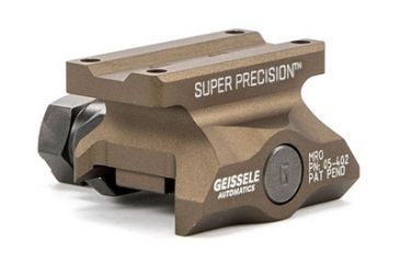 Image of Geissele Super Precision MRO Series Scope Mount,Absolute Co-Witness,Desert Dirt Color 05-402S