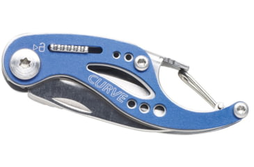 Image of Gerber Curve Multifunction Keychain Tool, Blue - Box Pack