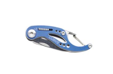 Image of Gerber Curve Multifunction Keychain Tool, Blue - Clam Pack