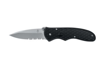 Image of Gerber Fast Draw Serrated Edge Knife - Clam Pack 22-47161