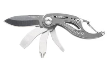 Image of Gerber Curve Gray Multifunction Keychain Tool - Box