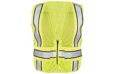 Image of Gerber Outerwear Vision Quest Vest Ansi 107 Class II- Ansi 210, Lime - Black, S-M 50V3/L S/M