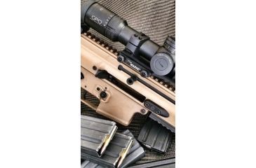 Image of German Precision Optics GPOTAC 8X 1-8x24i Rifle Scope, Horseshoe Reticle, Black Matte RT820