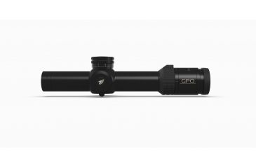 Image of German Precision Optics GPOTAC 8X 1-8x24i Rifle Scope, Horseshoe Reticle, Black Matte RT820