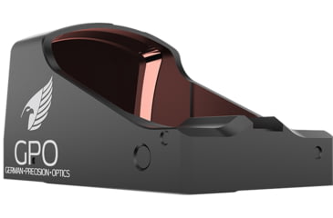 Image of German Precision Optics SPECTRA REFLEX DOT 22x16mm Red Dot Sight, 3 MOA, Black Matte, RS120