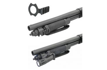 Image of GG&amp;G Mossberg 590 Shockwave Flashlight Mount, 12Ga, Black, GGG-2007
