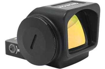 Image of Gideon Optics Granite MOS Competition 1x 28.33x22.5mm Reflex Red Dot Sight, 8 MOA Green Dot Reticle, Black, GTMOS-CO-GN