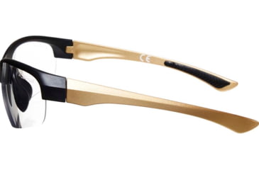Image of Girls With Guns Devotee Protective Shooting Safety Glasses, Gold/Brown Frame, Clear Lenses, One Size, 2371