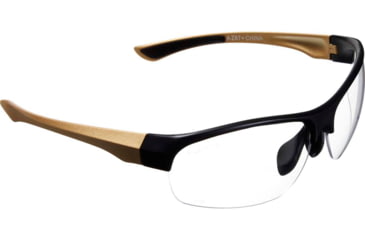 Image of Girls With Guns Devotee Protective Shooting Safety Glasses, Gold/Brown Frame, Clear Lenses, One Size, 2371