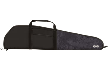 Image of Girls With Guns Midnight Lockable Rifle Case, 46in Scoped/Non-Scoped Rifle, Black/Shade Blackout Camo, 47 in x 11.25 in, 907-46