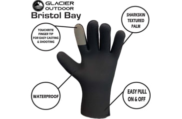 Image of Glacier Glove Bristol Bay S 823BK S