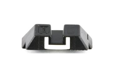 Image of Glock 6.5mm G17/19/22/23/24/26/27/31/32/33/34/35/37/38/39 Fixed Rear Steel Sight, Not G42/G43, White, 6.5mm, GLSP04197