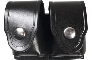 Image of Gould &amp; Goodrich Speedloader Case, Nickel, Black, B162