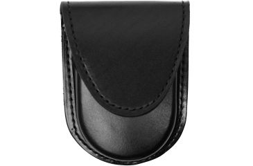 Image of Gould &amp; Goodrich Round Bottom Single Handcuff Case, Hidden Snap, Black, B583