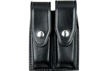 Image of Gould &amp; Goodrich B627 Double Magazine Case, Black, Standard Snap - S&amp;W M&amp;P .45