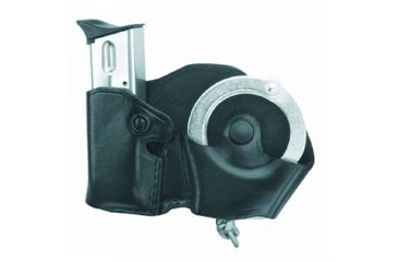 Image of Gould &amp; Goodrich Cuff/Mag Case w/Belt Loops, Beretta 83/85, Right Hand, Black, B841-1